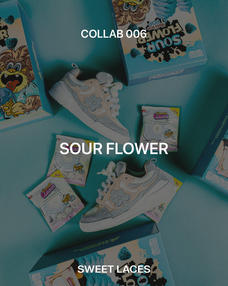 Sweet Laces - Sour Flower sneakers