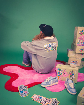 Flower loops sneakers by flower instincts 