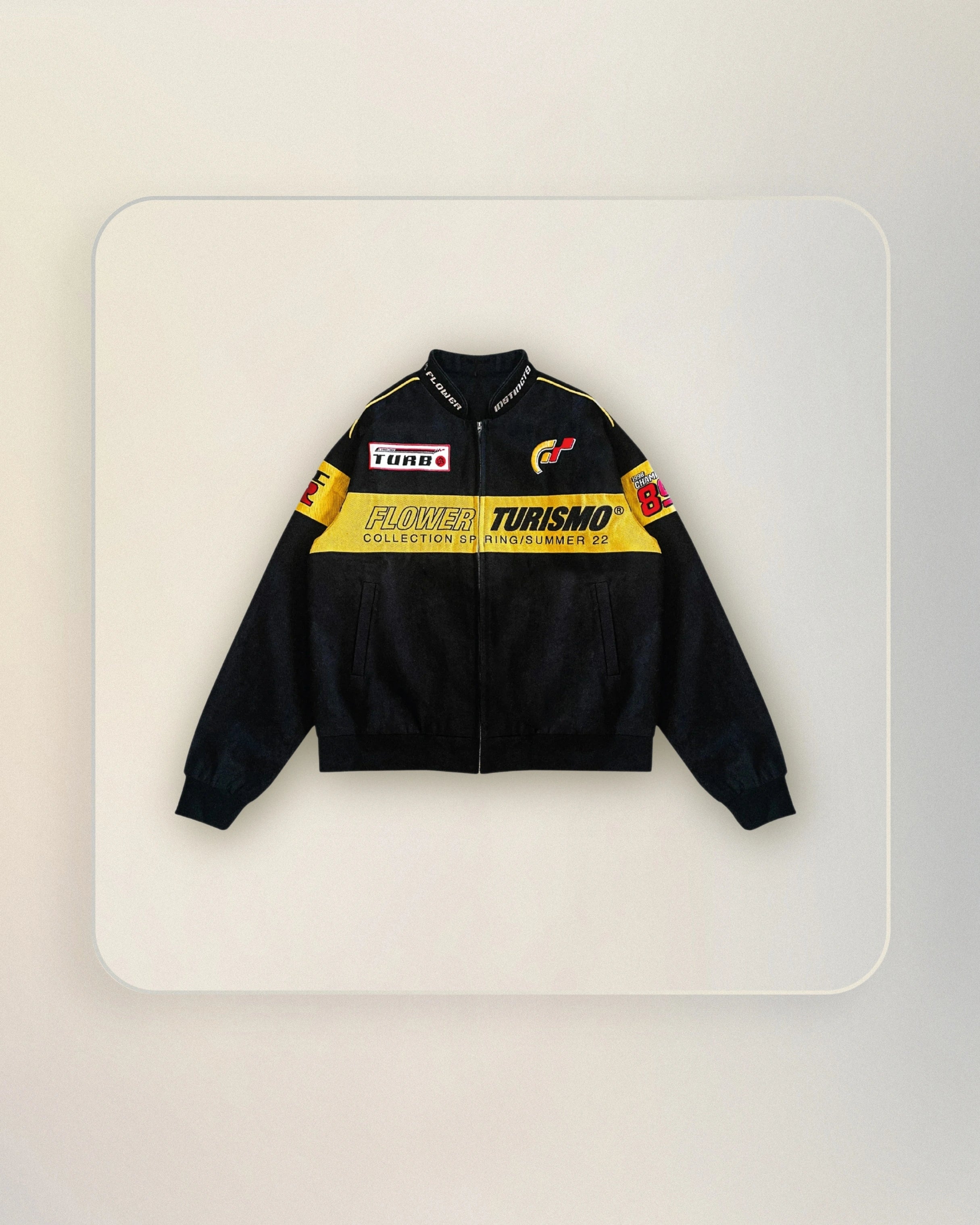 VESTE FLOWER TURISMO RACING NOIR