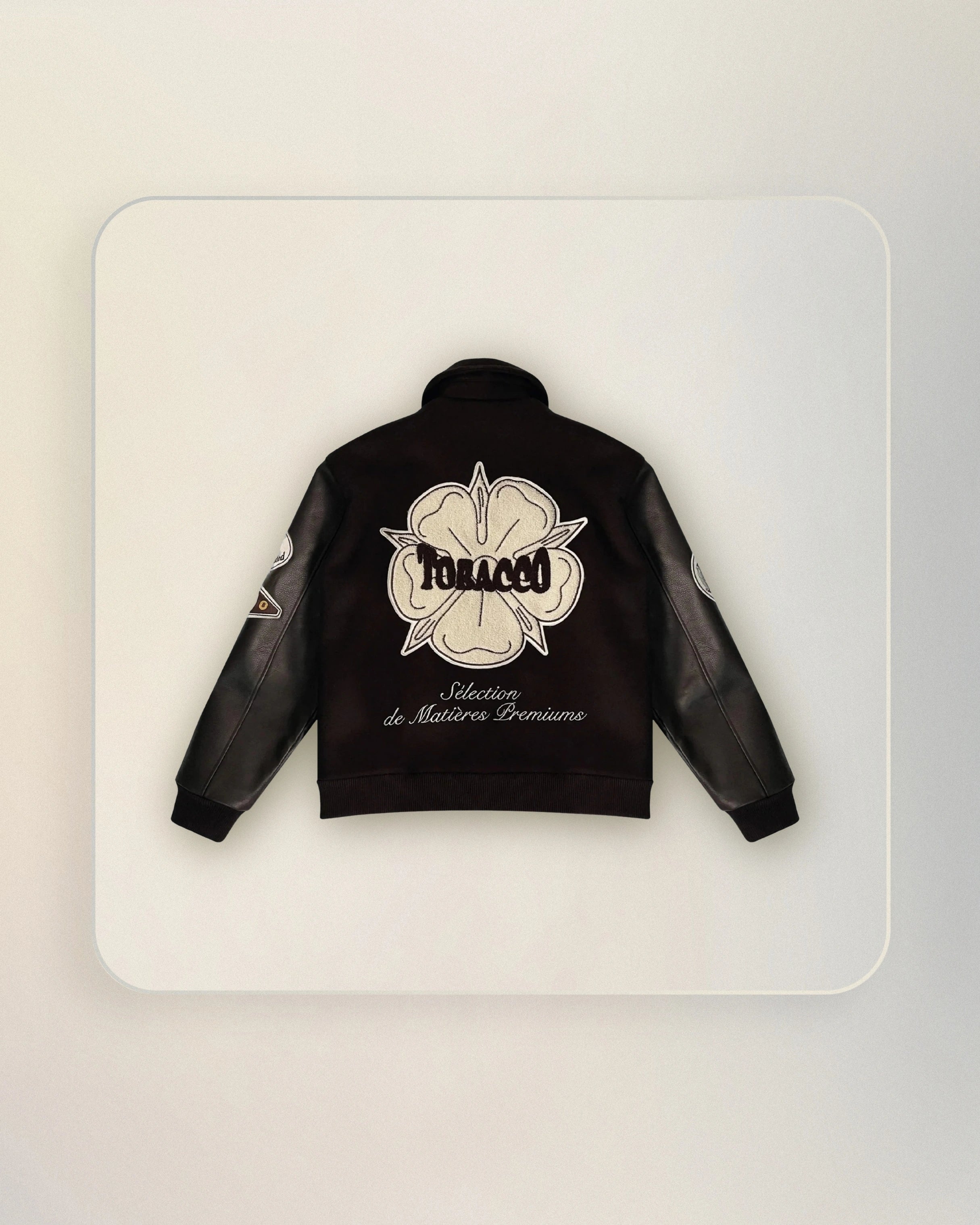 VESTE VARSITY TOBACCO