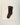 CHAUSSETTES FLOWER MARRON