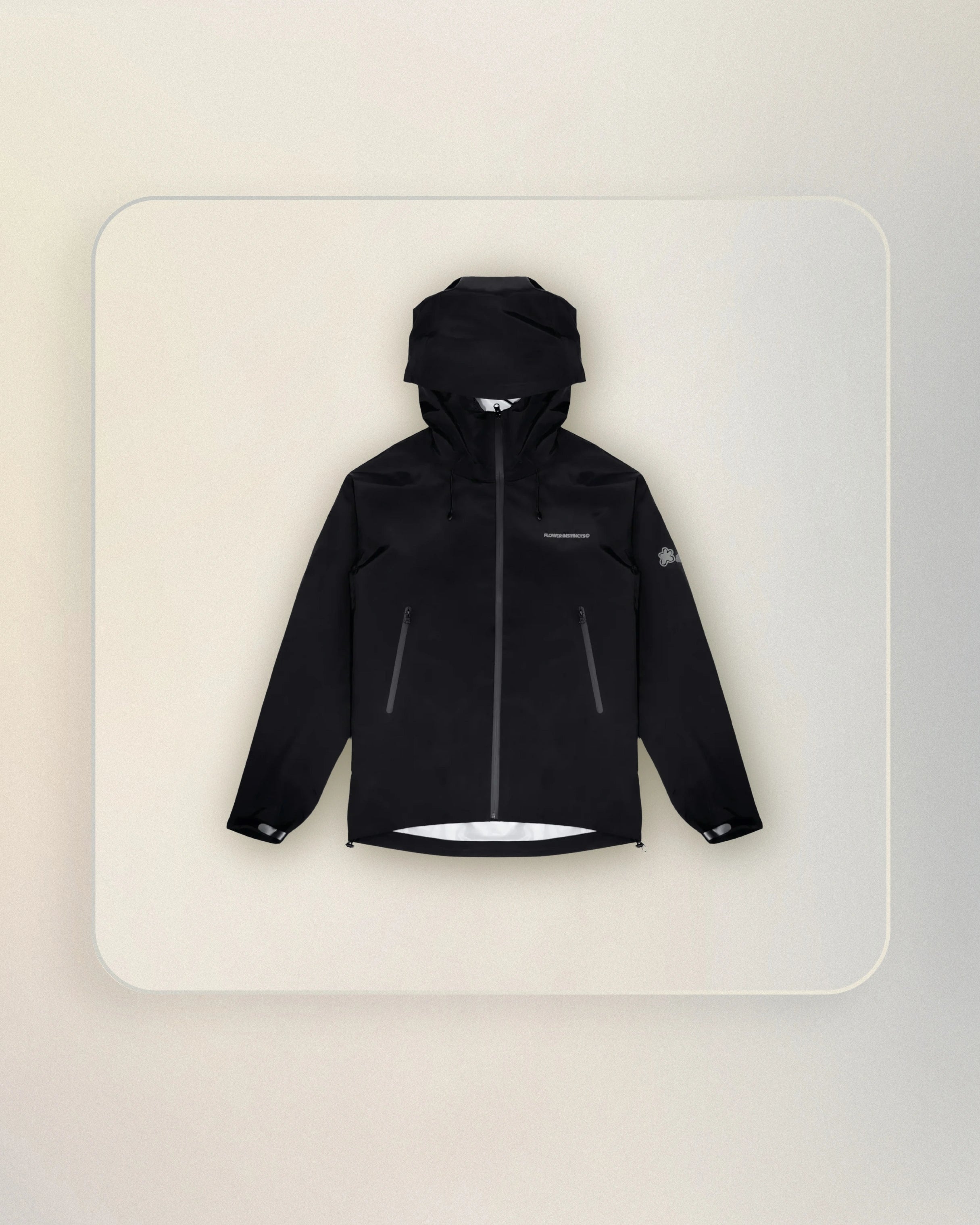 VESTE IMPERMÉABLE BLACK ASH