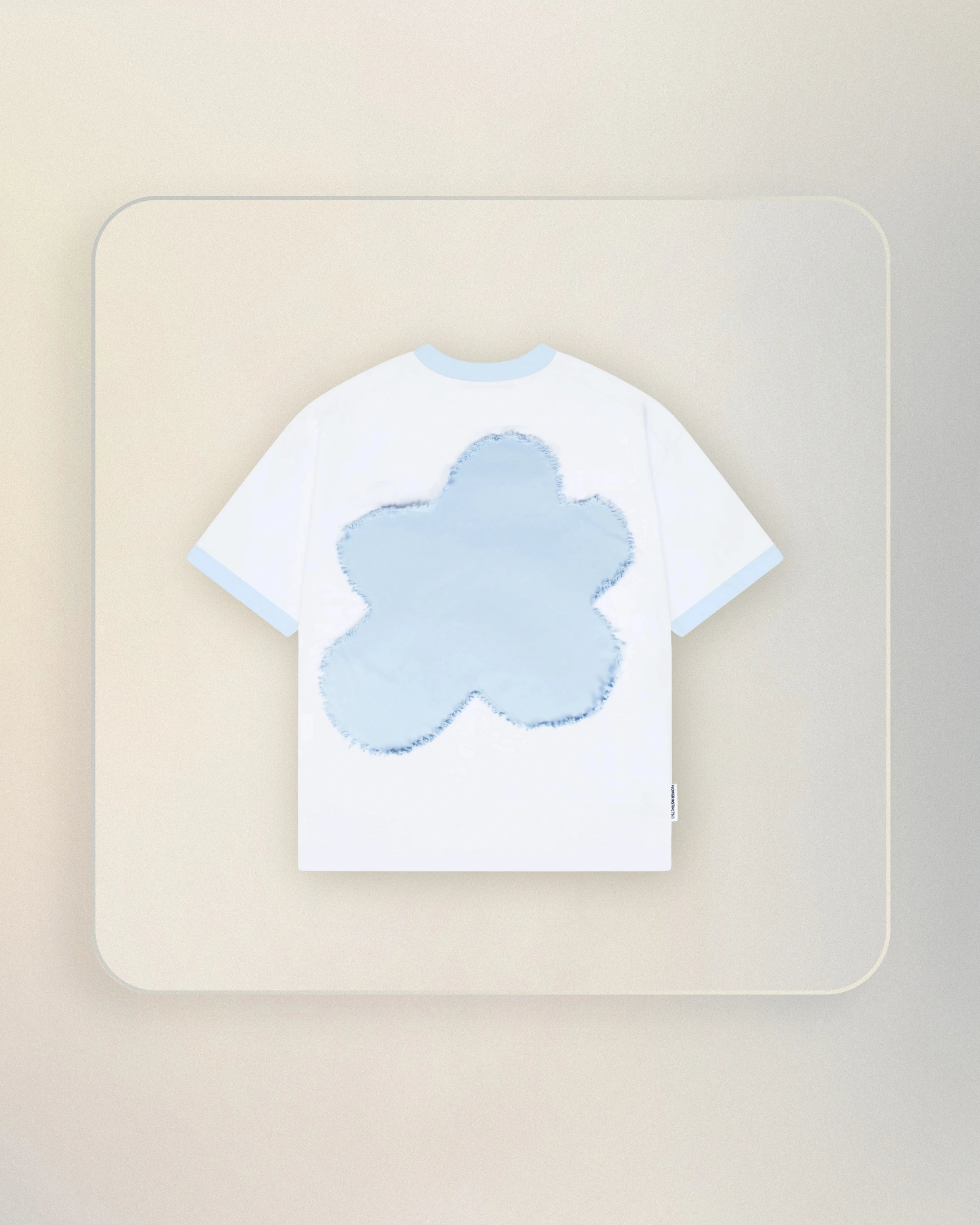T-SHIRT CLASSIC BLEU/BLANC