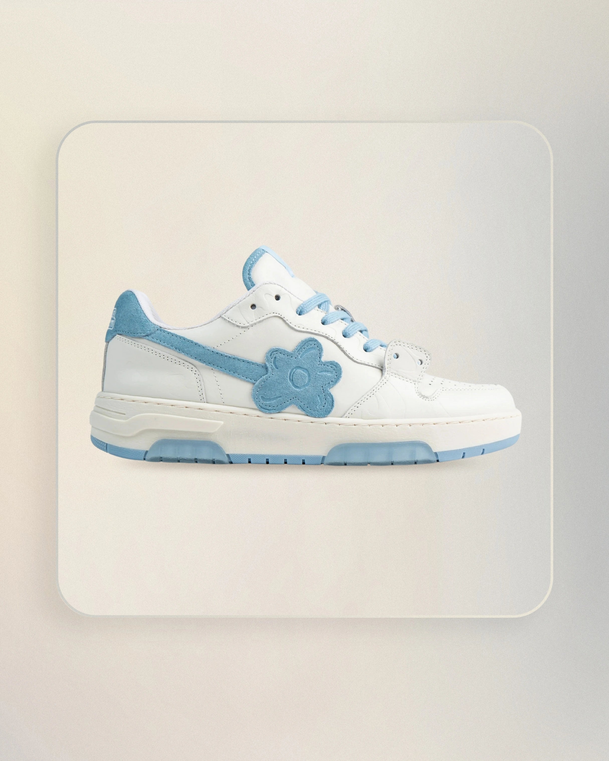 SNEAKERS BLUE BLOOM FLIN
