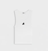 FLOWER TANK TOP WHITE