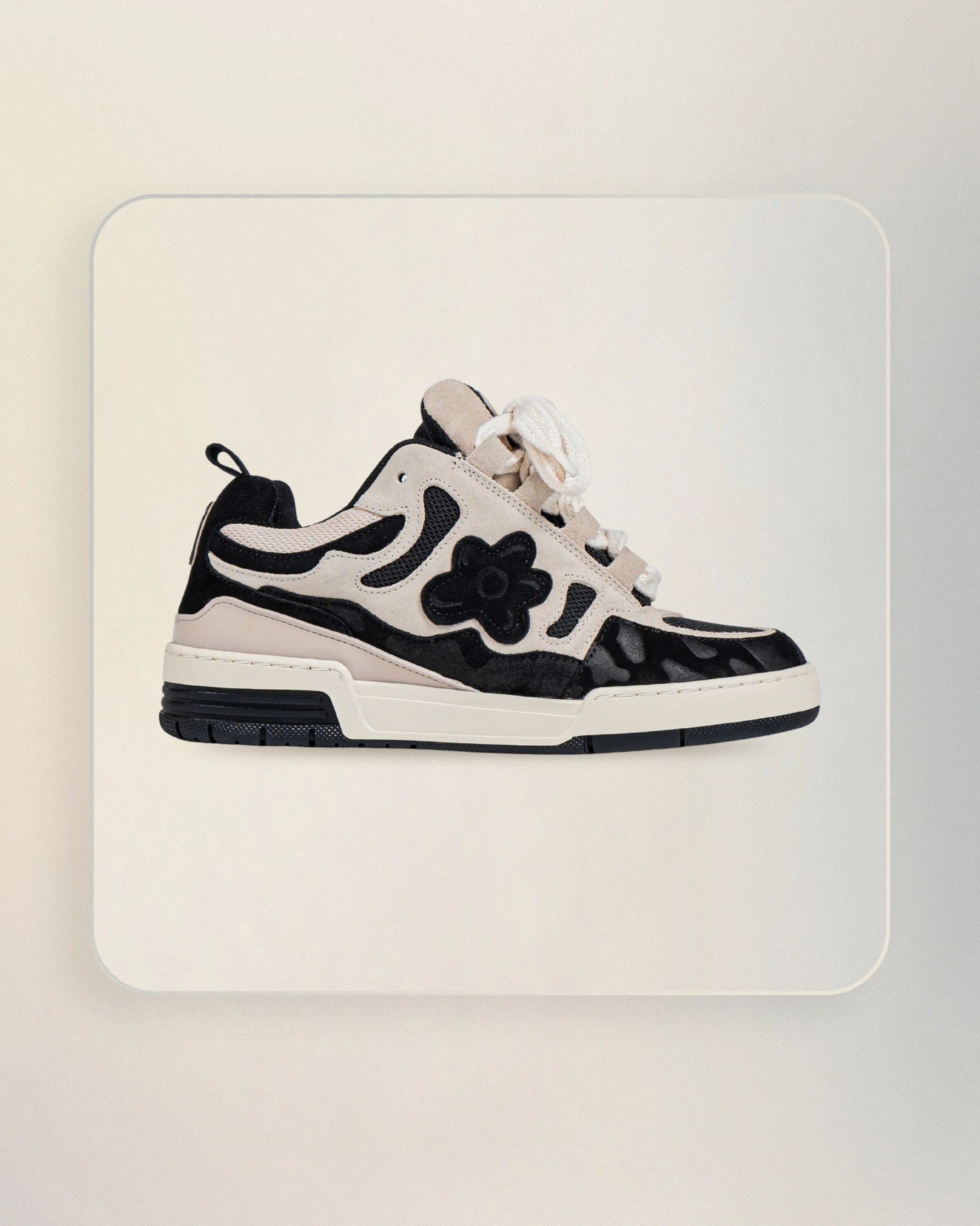 SNEAKERS BLACK TAR