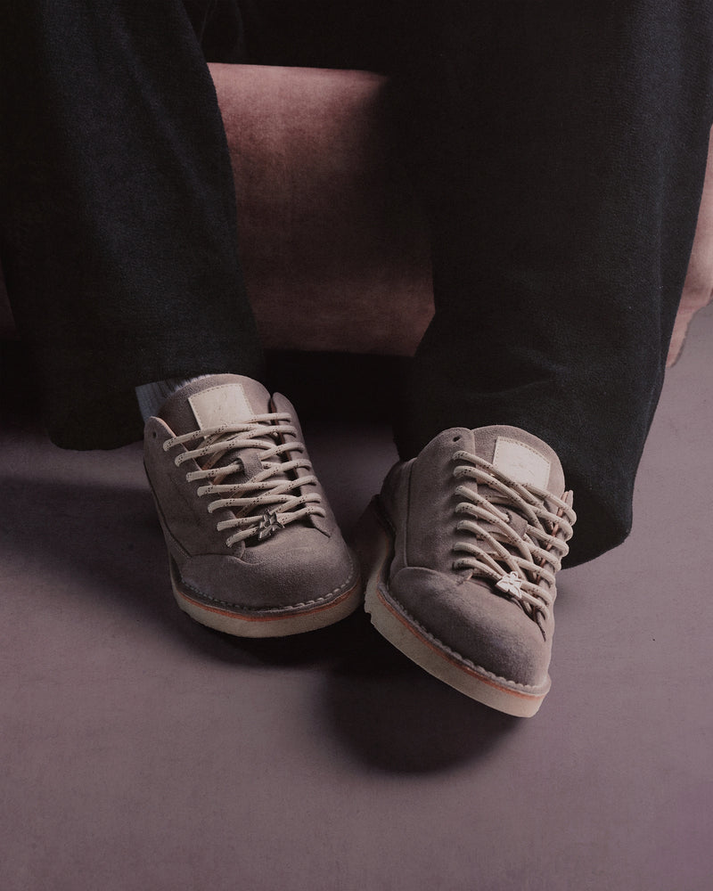 BOOTED MULE TAUPE