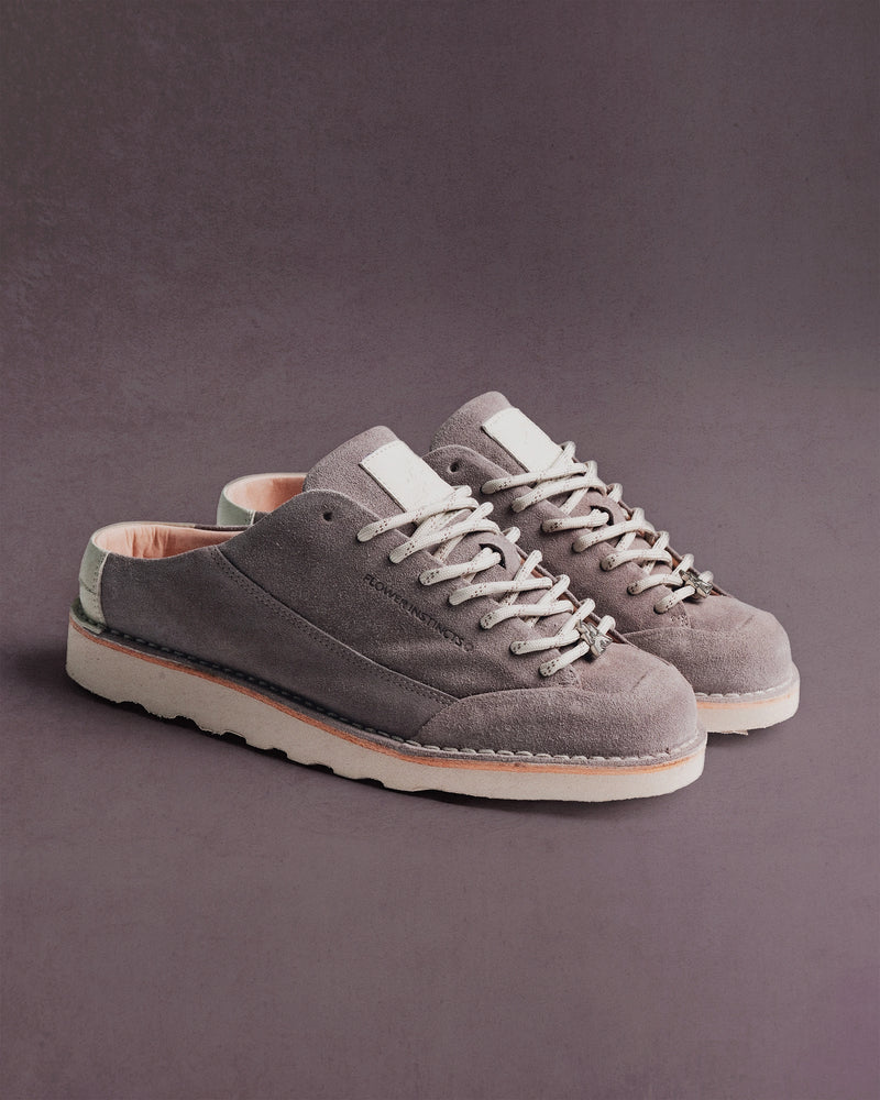 BOOTED MULE TAUPE