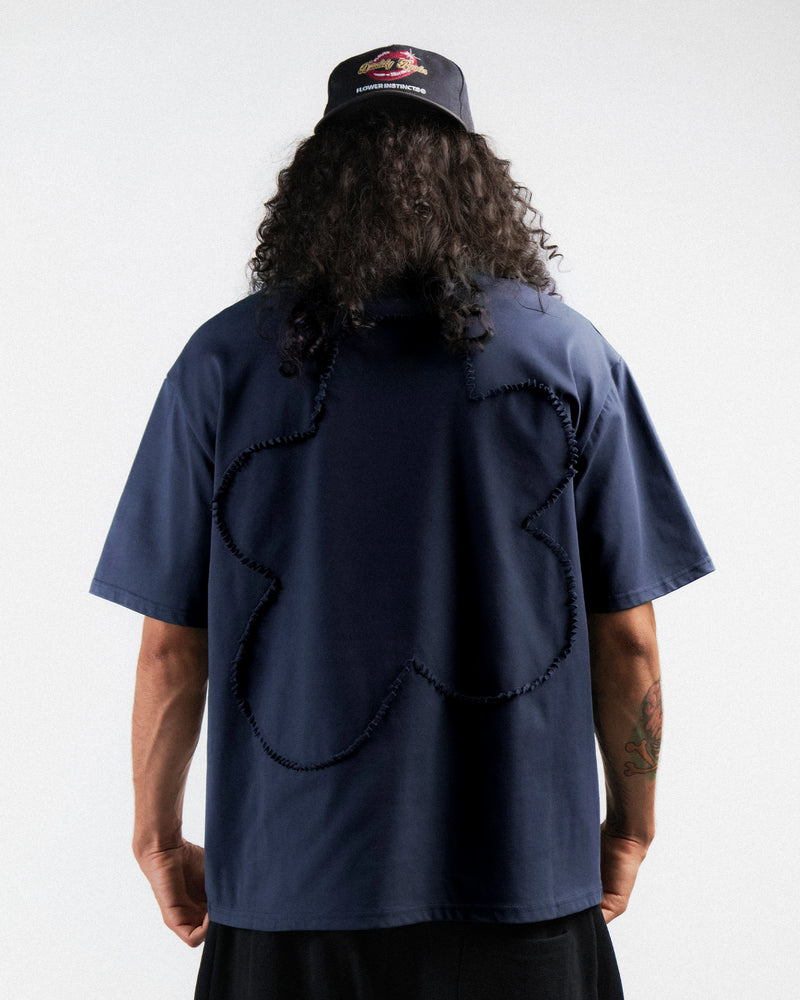T-SHIRT SIGNATURE BLEU FONCÉ