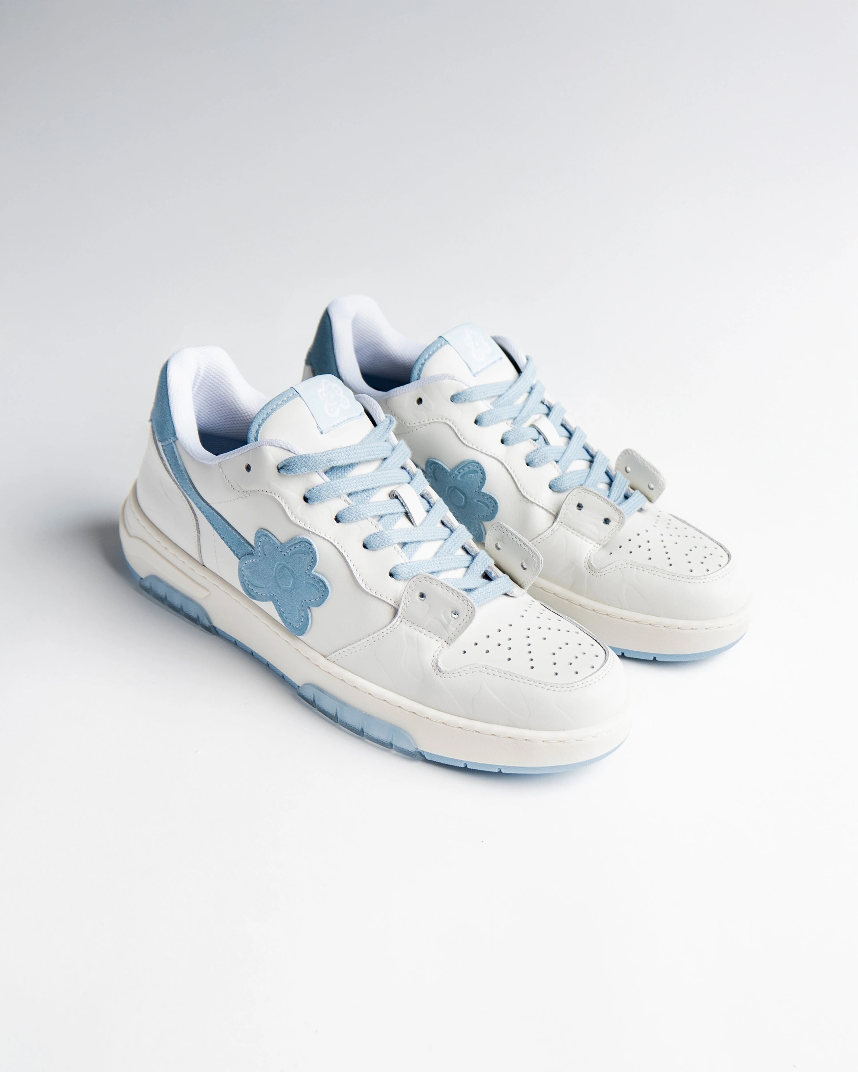 Blue Bloom Flin Sneakers