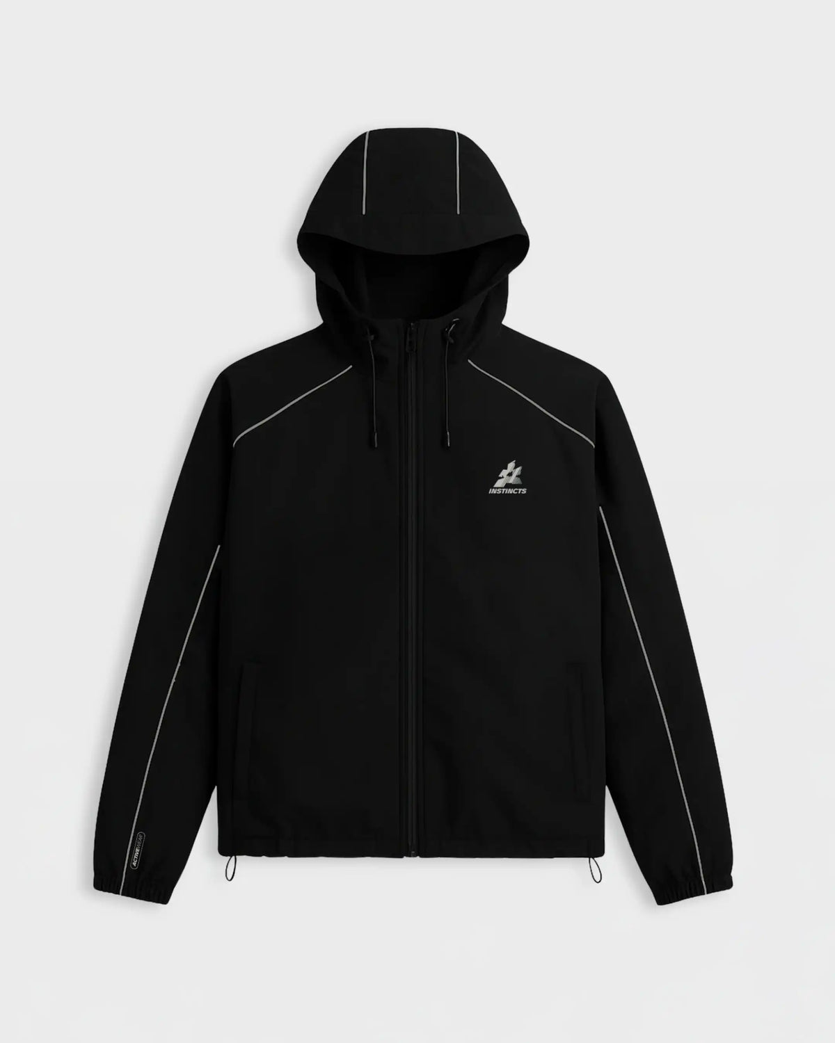 Flower Instincts ACTIVEWEAR JACKET BLACK  – Italian Leather & Suede – Handcrafted in Portugal