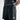 Flower Instincts ACTIVEWEAR SHORT BLACK  – Italian Leather & Suede – Handcrafted in Portugal
