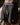 Flower Instincts ACTIVEWEAR SHORT BLACK  – Italian Leather & Suede – Handcrafted in Portugal