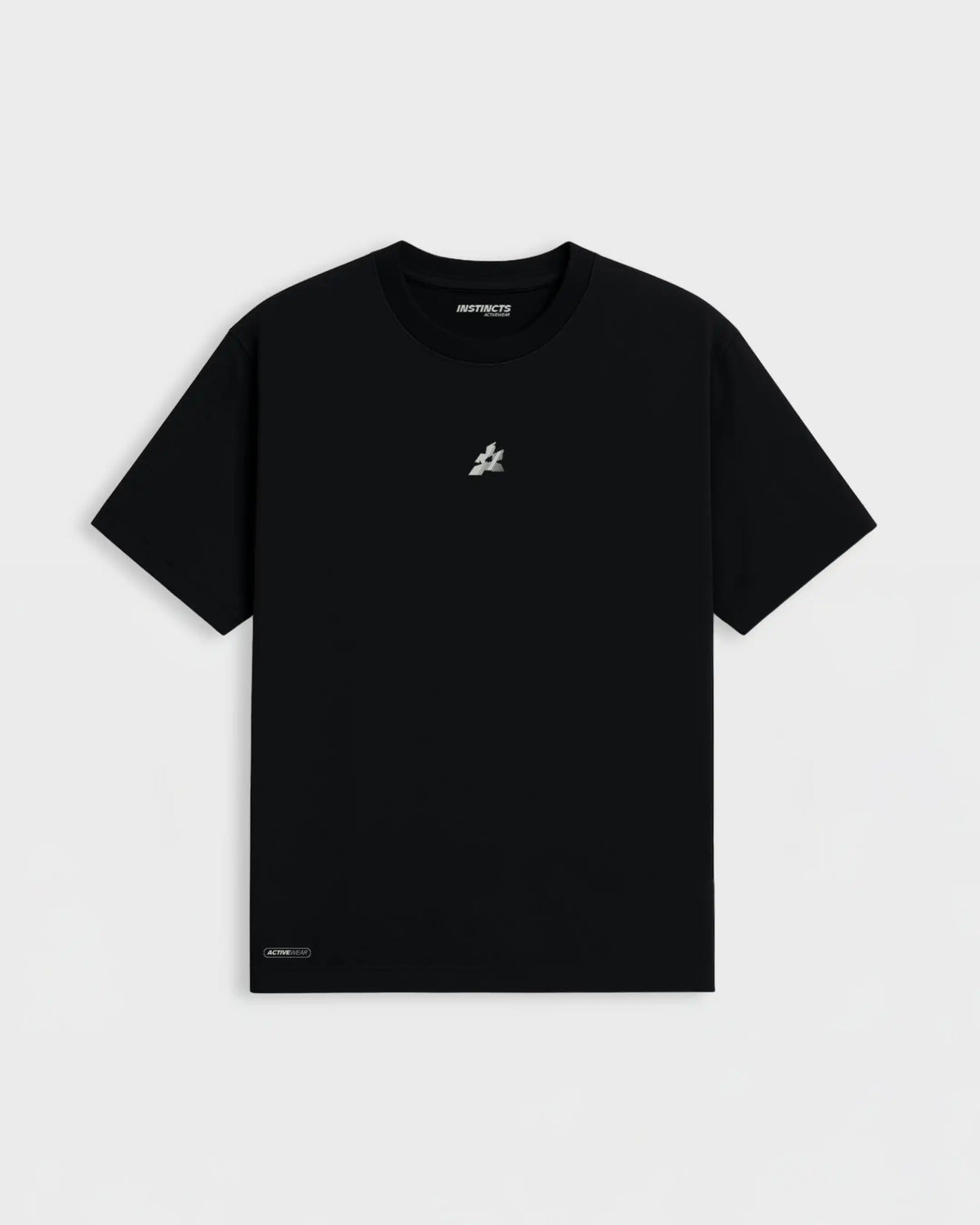 Flower Instincts ACTIVEWEAR TEE BLACK  – Italian Leather & Suede – Handcrafted in Portugal