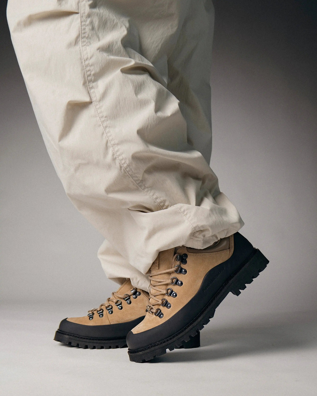 Flower Instincts BOOTED GOAT BEIGE  – Italian Leather & Suede – Handcrafted in Portugal