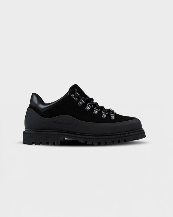 Flower Instincts BOOTED GOAT BLACK  – Italian Leather & Suede – Handcrafted in Portugal