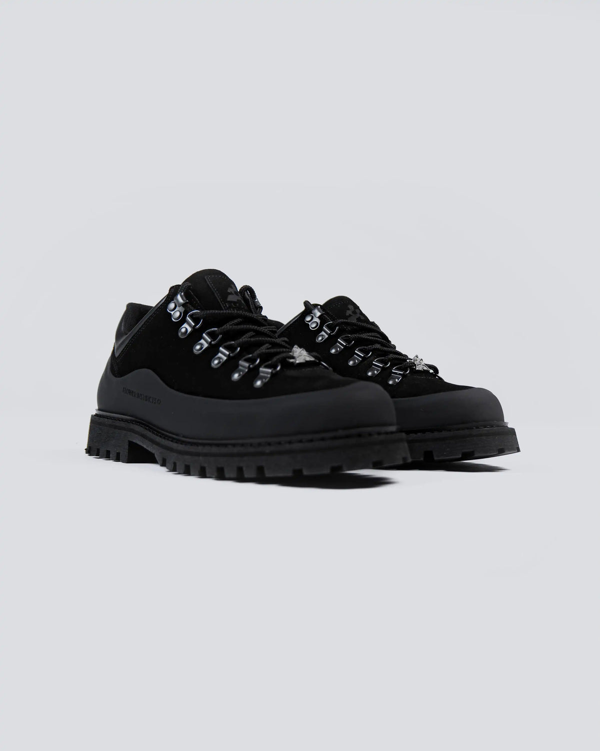 Flower Instincts BOOTED GOAT BLACK  – Italian Leather & Suede – Handcrafted in Portugal