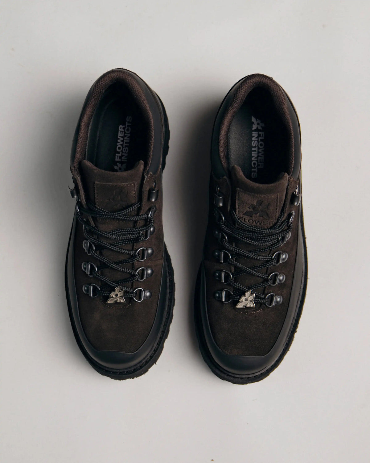 Flower Instincts BOOTED GOAT BROWN  – Italian Leather & Suede – Handcrafted in Portugal