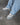 Flower Instincts BOOTED GOAT HEALY GREY & WHITE  – Italian Leather & Suede – Handcrafted in Portugal