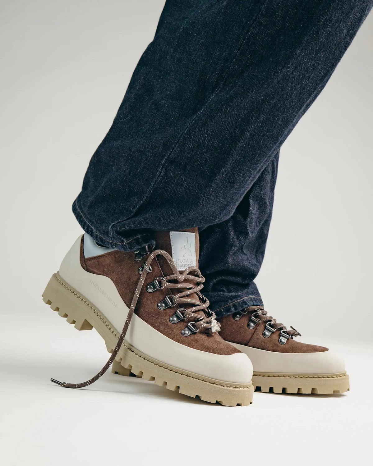 Flower Instincts BOOTED GOAT SLOW BURN  – Italian Leather & Suede – Handcrafted in Portugal