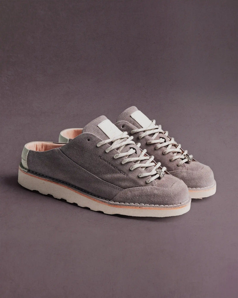 BOOTED MULE TAUPE