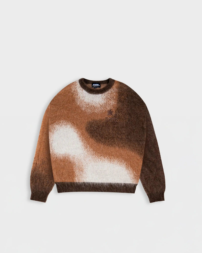 PULL MOHAIR MARRON 