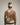 Flower Instincts CREWNECK MOHAIR BROWN  – Italian Leather & Suede – Handcrafted in Portugal