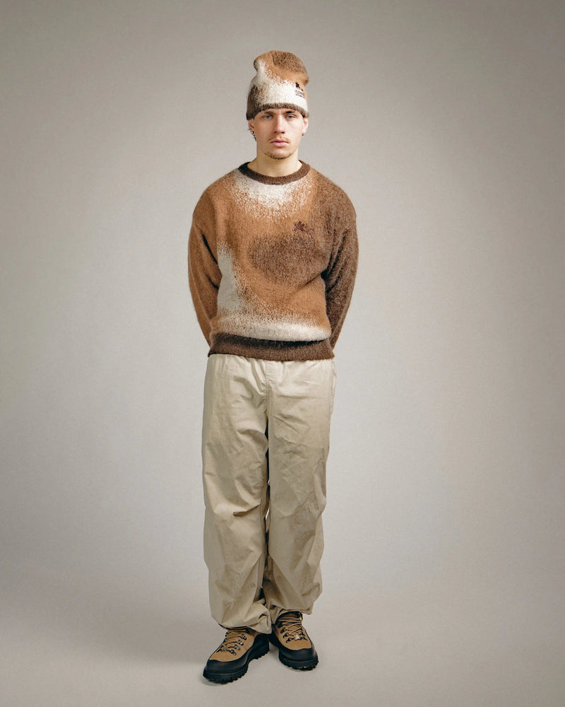 PULL MOHAIR MARRON 