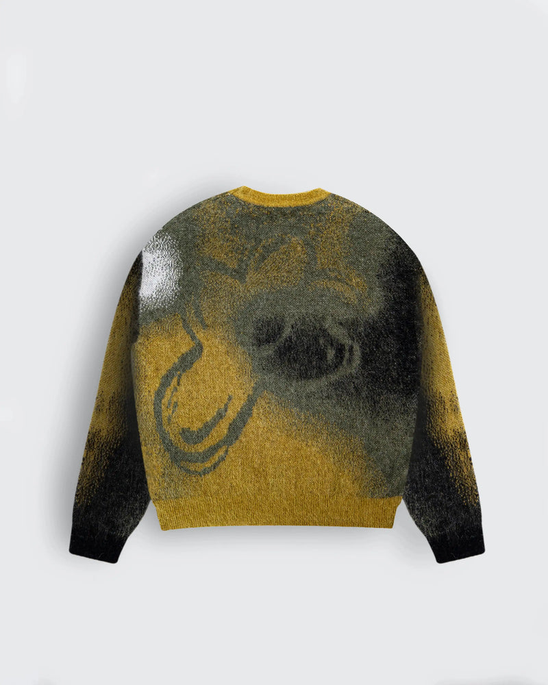 CREWNECK MOHAIR GREEN