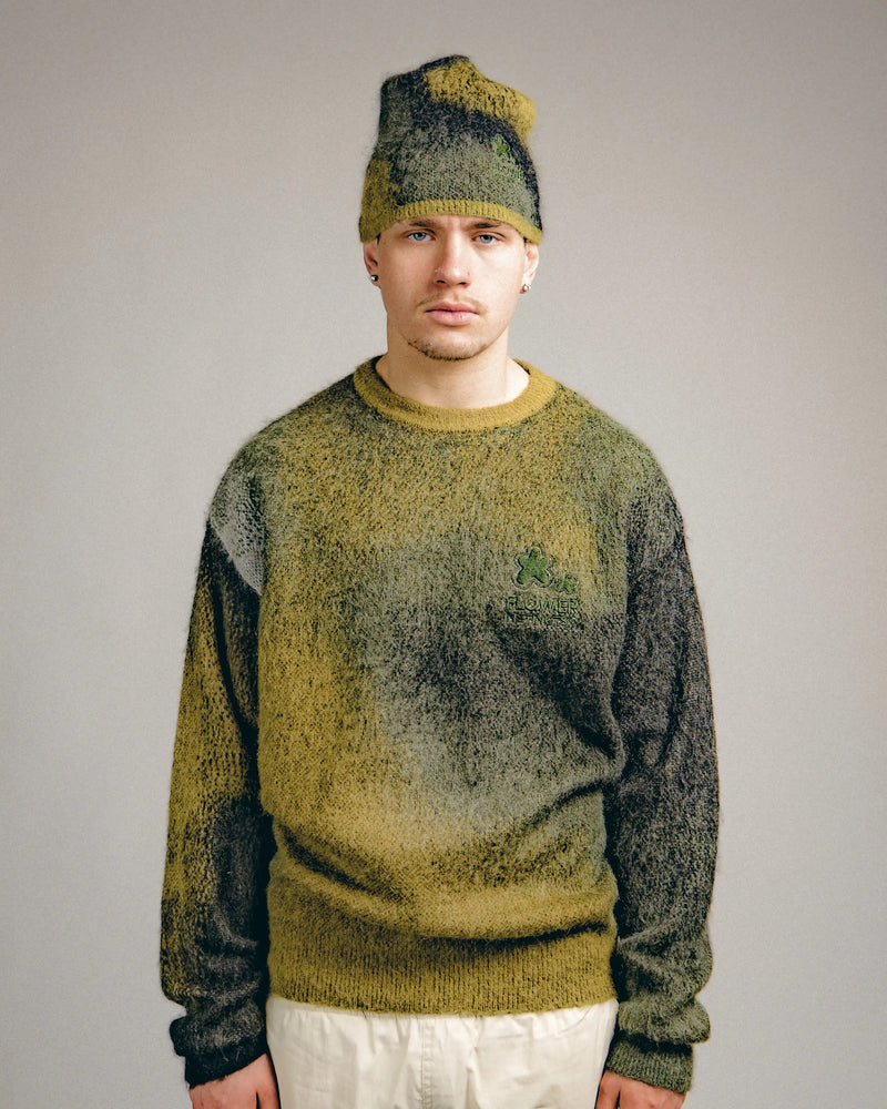 CREWNECK MOHAIR GREEN