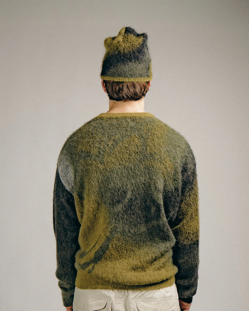 CREWNECK MOHAIR GREEN