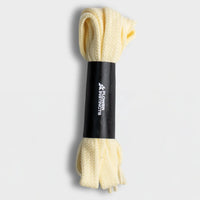 Flower Instincts FAT LACES YELLOW - 135CM  – Italian Leather & Suede – Handcrafted in Portugal