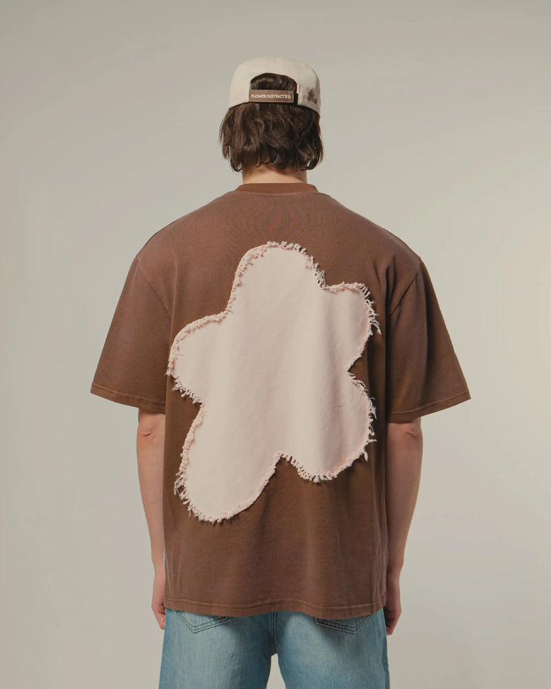 HAT FLOWER BROWN