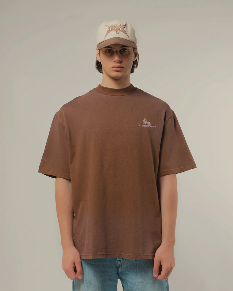 HAT FLOWER BROWN
