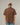 Flower Instincts HAT FLOWER BROWN  – Italian Leather & Suede – Handcrafted in Portugal