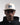 Flower Instincts HAT FLOWER GTR BLACK  – Italian Leather & Suede – Handcrafted in Portugal
