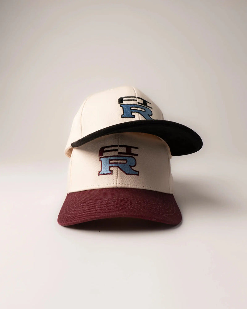 HAT FLOWER GTR RED BORDEAUX