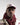 Flower Instincts HAT FLOWER GTR RED BORDEAUX  – Italian Leather & Suede – Handcrafted in Portugal
