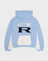 HOODIE FLOWER GTR HEAVY BABY BLUE