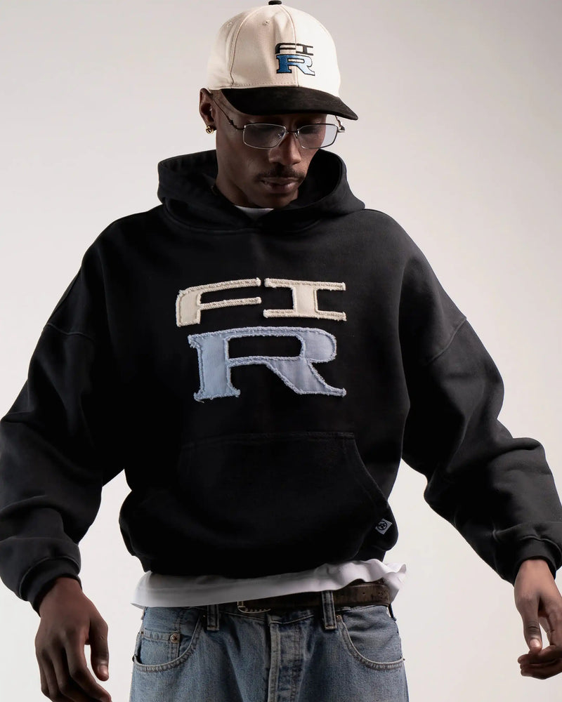 HOODIE FLOWER GTR NOIR