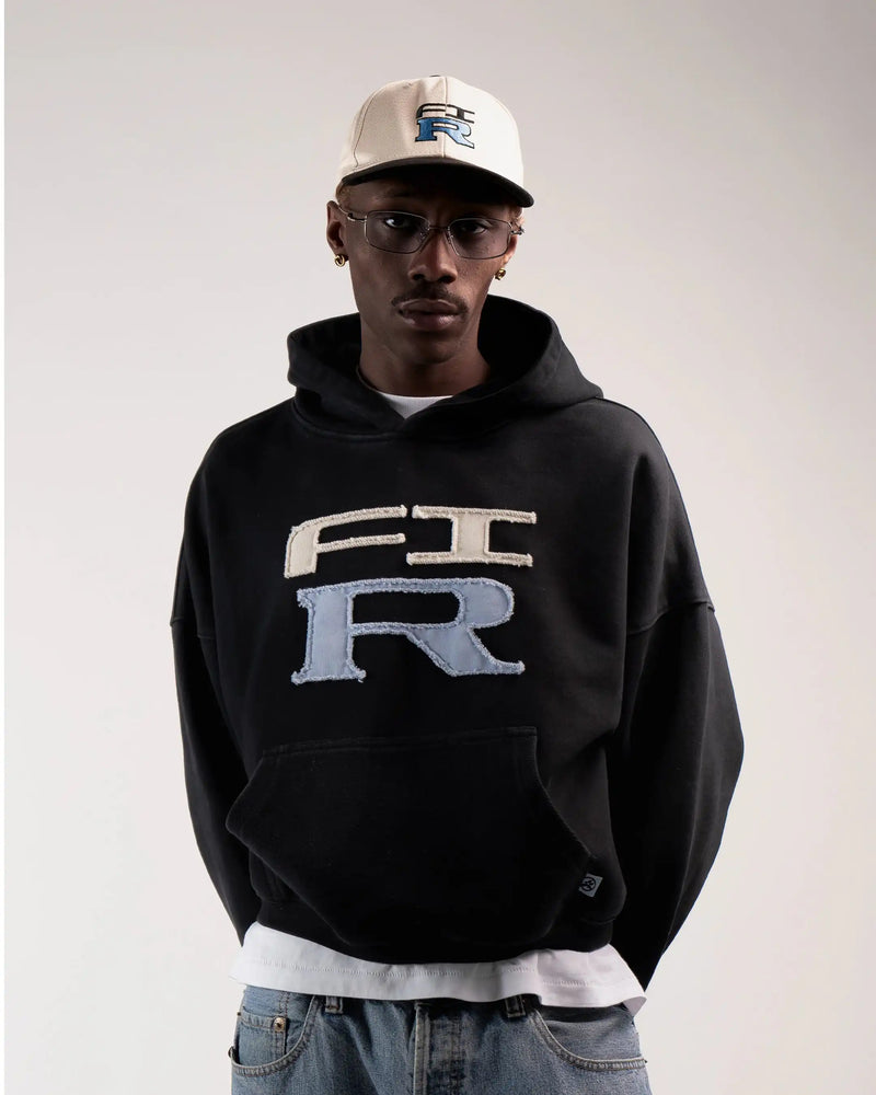 HOODIE FLOWER GTR NOIR