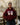 Flower Instincts HOODIE FLOWER GTR HEAVY RED BORDEAUX  – Italian Leather & Suede – Handcrafted in Portugal