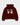 Flower Instincts HOODIE FLOWER GTR HEAVY RED BORDEAUX  – Italian Leather & Suede – Handcrafted in Portugal