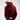 Flower Instincts HOODIE FLOWER GTR HEAVY RED BORDEAUX  – Italian Leather & Suede – Handcrafted in Portugal