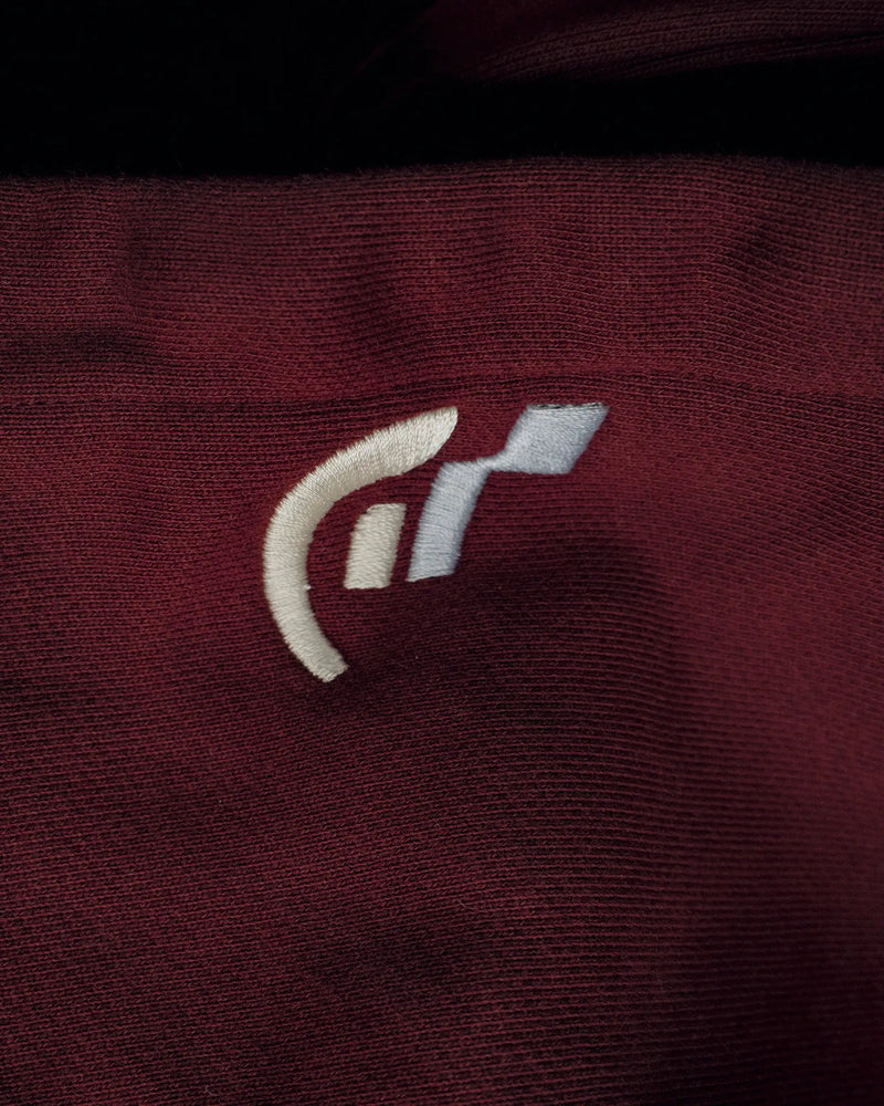 HOODIE FLOWER GTR BORDEAUX