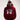 Flower Instincts HOODIE FLOWER GTR HEAVY RED BORDEAUX  – Italian Leather & Suede – Handcrafted in Portugal