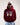 Flower Instincts HOODIE FLOWER GTR HEAVY RED BORDEAUX  – Italian Leather & Suede – Handcrafted in Portugal