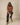 Flower Instincts HOODIE TOBACCO  – Italian Leather & Suede – Handcrafted in Portugal