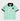 Flower Instincts JERSEY JOGA MINT  – Italian Leather & Suede – Handcrafted in Portugal