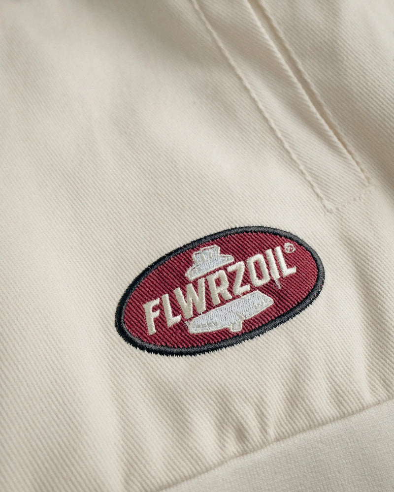 VESTE RACING FLOWER TURISMO BEIGE